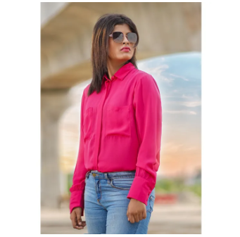 Georgette Women’s Casual Shirt