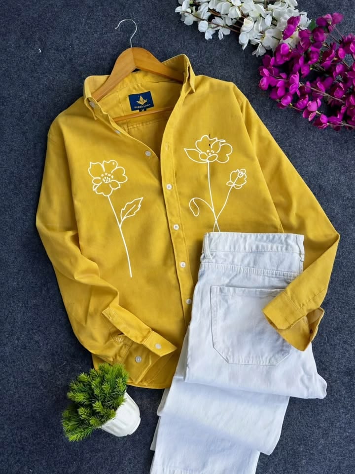 Casual Loose Cotton Shirts