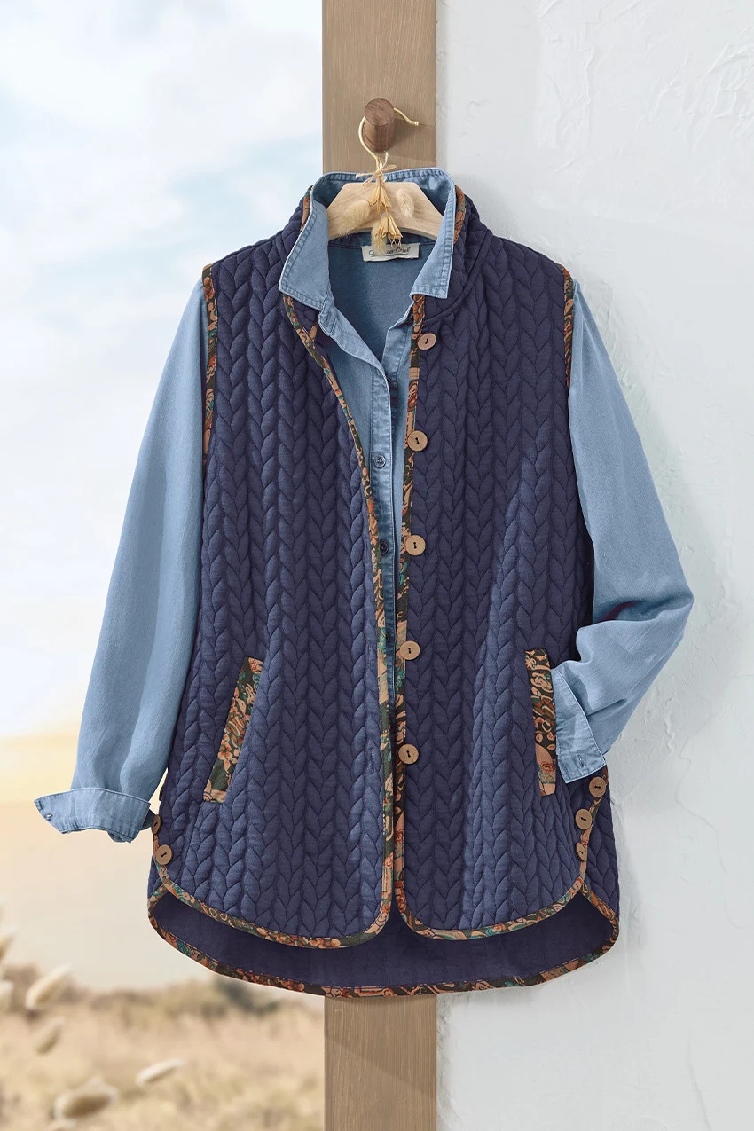 Artful Twist Vest