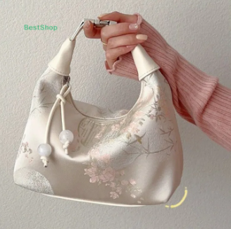 Chinese Style Embroidered Handbag