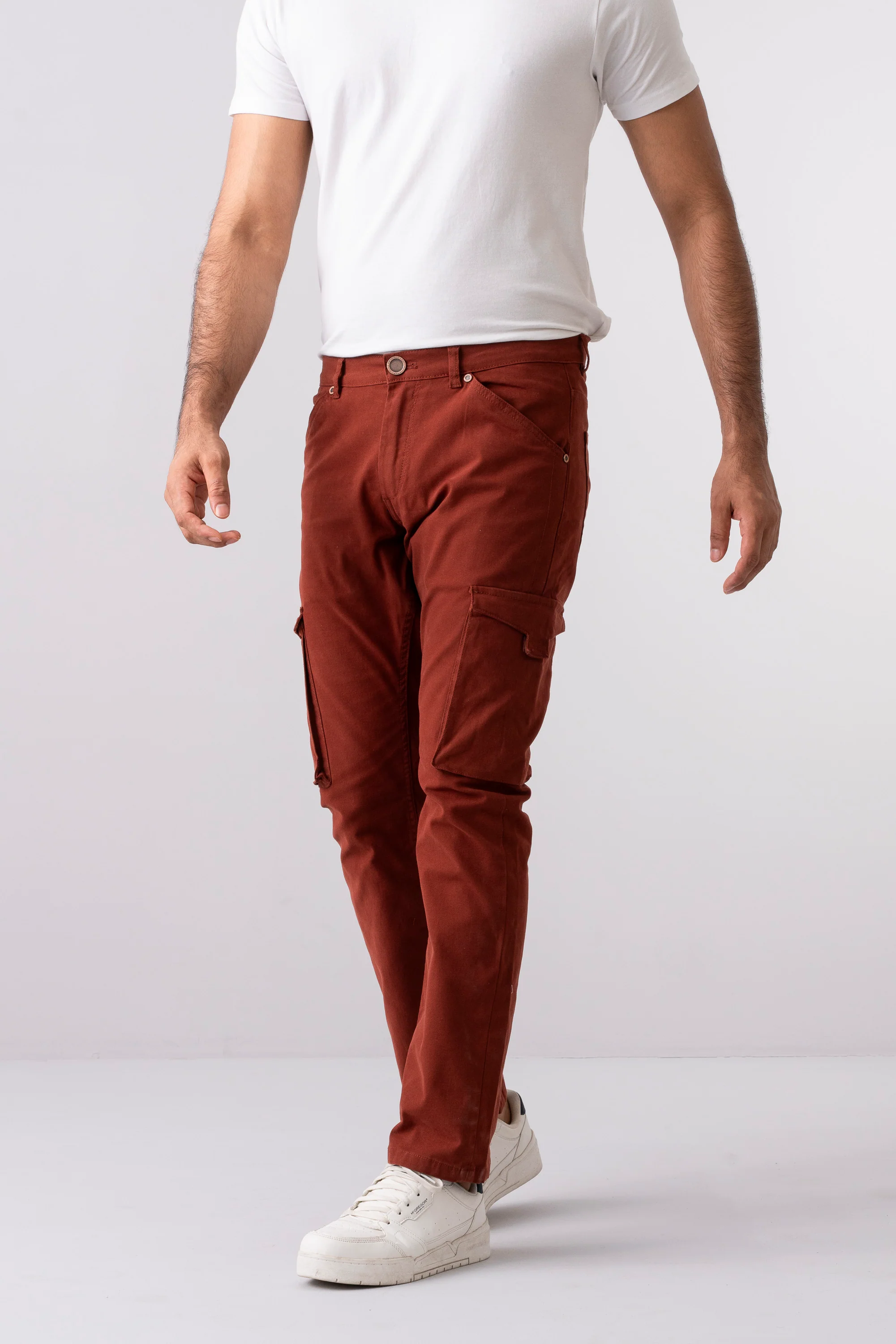 Straight Fit Fashion Trousers